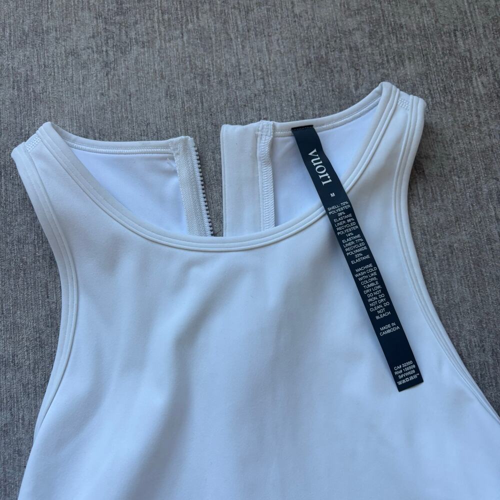 NWT White Vuori Daily Tennis Dress - Picture 4 of 4